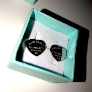 Return To Tiffany Heart Shaped Earrings